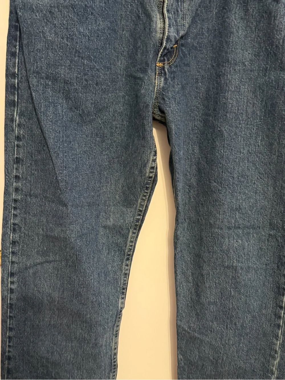 Wrangler Relaxed Fit Dark Blue Men's Jeans 34x32